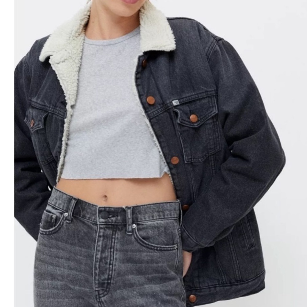 Wrangler indigood DENIM DYE Sherpa Jacket - Picture 6 of 15
